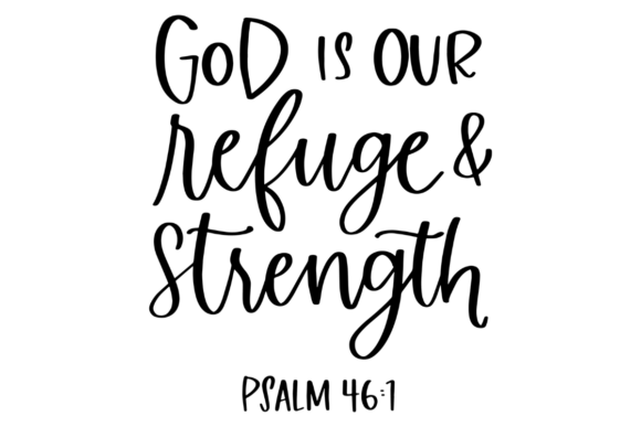 God Is Our Refuge: A Design Asset for Visual Peace