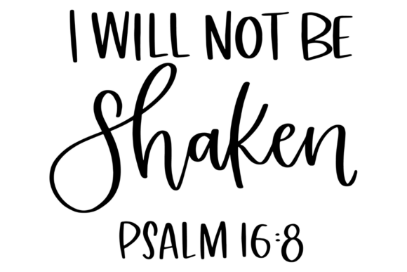 I Will Not Be Shaken: A Typeface for Unwavering Strength