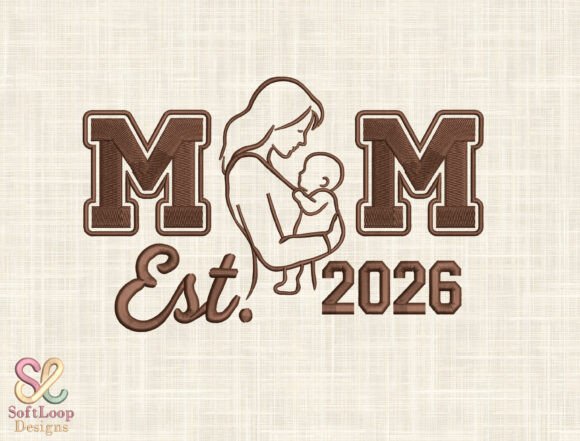 Mama Machine Embroidery Design: A Modern Keepsake