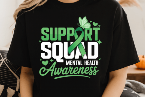 Mental Health Support Squad PNG: A Design for Advocacy