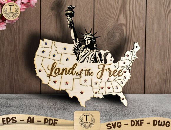 Patriotic Layered Wood Art Laser Cut Svg: A Design Deep Dive