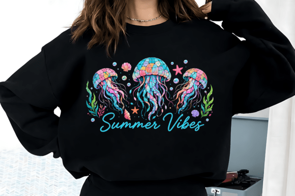 Summer Vibes Jellyfish PNG: Your Shortcut to Coastal Energy