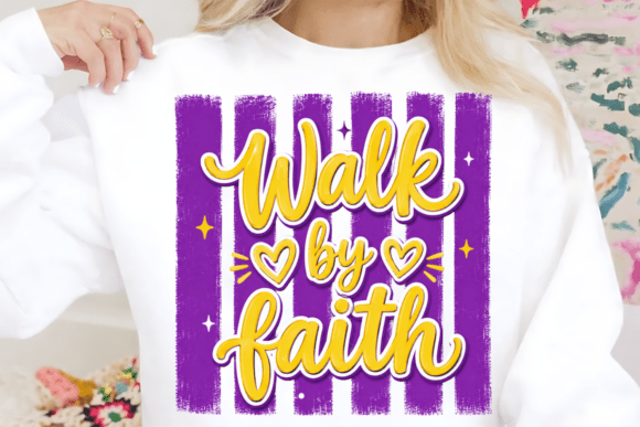 Walk by Faith Christian PNG: A Bold Statement of Belief